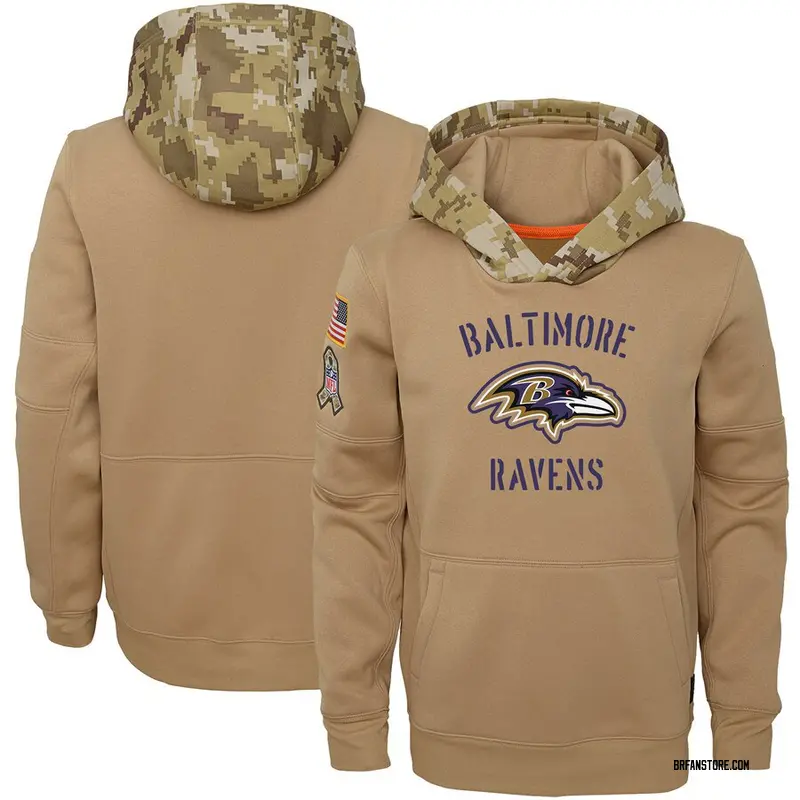 Youth Baltimore Ravens Khaki 2019 